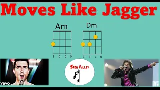 Spen Valley - Moves Like Jagger - Ukulele Tutorial