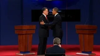Obama and Romney's first presidential debate