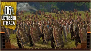 GIANT ARMORED SPEARMEN: MYTHIC TANKS! - Total War Saga: TROY (Odysseus - Ithaca Campaign) #6