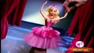 2013 º BARBIE™ IN THE PINK SHOES   Kristyn Transforming Ballerina Dolls Commercial