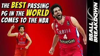 Milos Teodosic: The BEST Passing PG In The WORLD Comes To The NBA