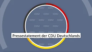 Gemeinsames Statement des amtierenden und des neuen Generalsekretärs, Paul Ziemiak und Mario Czaja