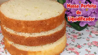 Massa de Liquidificador para Bolos Festivos! A massa perfeita e sem erro feita em minutinhos!