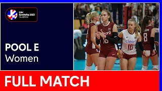 Full Match | Latvia vs. Slovakia - CEV EuroVolley 2023 Qualifiers