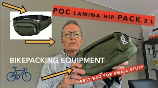 COMPACT BAG FOR BIKEPACKING - POC LAMINA HIP PACK 2 L