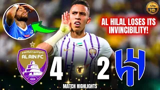 AL-AIN VS AL-HILAL 4-2 HIGHLIGHTS GOALS | AFC CHAMPIONS LEAGUE 2023/24
