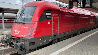 Mitfahrt / Ride on: DB ÖBB Eurocity München - Bolzano Bozen