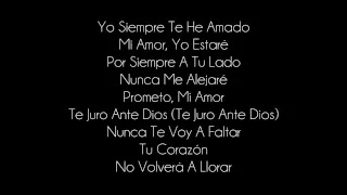 N'sync - Yo Te Voy Amar (lyrics)