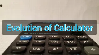 Evolution of Calculator