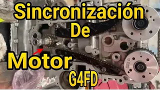 Sincronización motor G4FD / Hyundai Accent 2014 - poner a tiempo motor g4fd