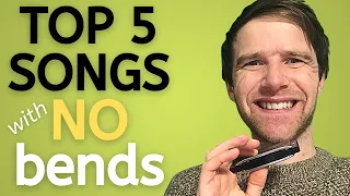5 Harmonica Songs Without Bends + Free Harp Tabs
