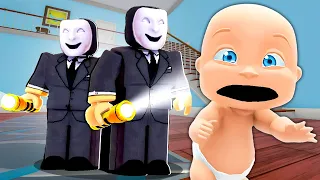 Baby ROBLOX BREAK IN!