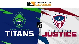 Vancouver Titans vs Washington Justice | May Melee Qualification | Semaine 2 Jour 3 — Ouest