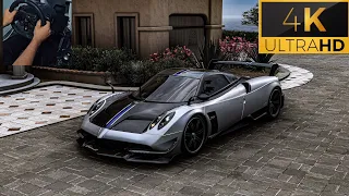 2016 PAGANI HUAYRA BC *top speed* |steering wheel gameplay |