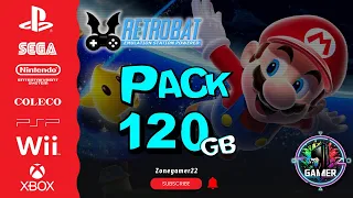 Como Instalar y Configurar RETROBAT✔️Convierte un PC de windows en una Consola✔️Pack 120GB🕹️2023🕹️