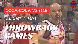 COCA-COLA vs SAN MIGUEL  | Aug 1, 2003 | FULL GAME |  | PBA THROWBACK GAMES