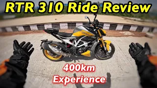 2024 TVS Apache RTR 310 Full Review l Pros and Cons 🔥 @Aayushssm