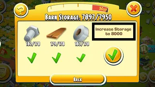 Hay Day Gameplay | Level 112 💙 |  Barn Storage 8000 😀😁 #hayday #haydayeveryday #levelup #farming