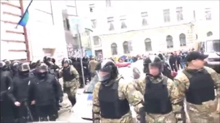 10.04.17 Нацкорпус vs полиция, ул. Донец-Захаржевского