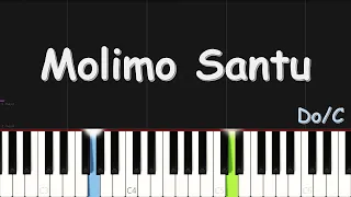 Molimo Santu - Fr Johnny Lutondo | EASY PIANO TUTORIAL BY Extreme Midi