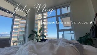 July vlog | living alone in Vancouver ☆