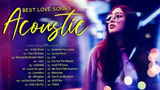 Top English Acoustic Cover Love Songs 2022 - Best Ballad Acoustic Guitar Cover of Popular Songs Ever