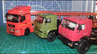 КАМАZ-5490 | Масштабная модель автомобиля 1:43