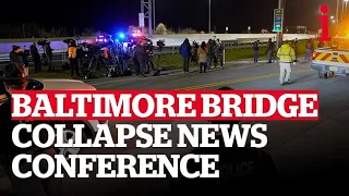 Officials Provide Updates on Baltimore Bridge Collapse Updates at News Conference