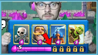 😡 I CAN USE ONLY 5 ELIXIR IN A GAME / Clash Royale