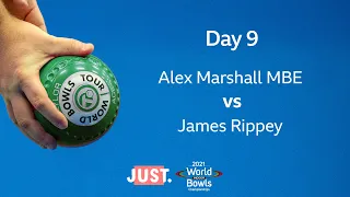 2021 World Indoor Bowls Championships - Day 9 Session 1: Alex Marshall MBE vs James Rippey