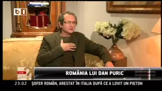 Sub semnul intrebarii, cu Dan Puric (B1 TV, Craciun 2012) - partea I