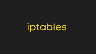 iptables Demystified - Port Redirection and Forwarding HTTP Traffic to another machine (part 1)