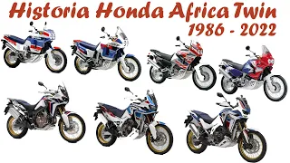 🇯🇵 Honda Africa Twin 1986 a 2022, una de las mejores TRAIL de la historia 😍🏍... revelacion al final