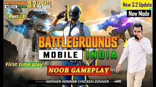 Noob Play BGMI Part 3 😂😂 | Rockstar Fun Top Gaming Video