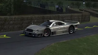 Assetto Corsa - 1999 Mercedes-Benz CLK GTR at Goodwood Hillclimb