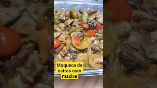 Moqueca de ostras com maxixe #shorts