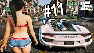 СОЧНОЕ ПРОХОЖДЕНИЕ GTA 5 ОТ ПЕРВОГО ЛИЦА! #11 - МОЩНОЕ ОГРАБЛЕНИЕ ГТА 5