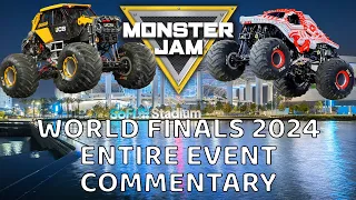 THE YEAR OF THE UNDERDOG! MONSTER JAM WORLD FINALS 2024 COMMENTARY!