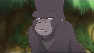 Tarzan 2 2005 Terk's Makes Fun Of Kerchak Scene