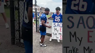 🫡 Saquon Barkley: Giants captain, elite RB, true man of the people 🏈 | #shorts | NYP Sports