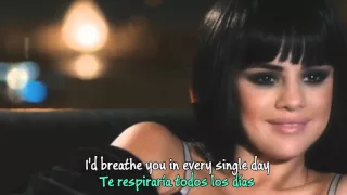 Selena Gomez - Hands to myself (Lyrics - Sub. Español) Video Official