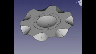 FreeCad Деталь во фрикаде