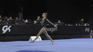 Kieryn Finnell  - Floor Exercise  - 2023 Core Hydration Classic -  Junior Women