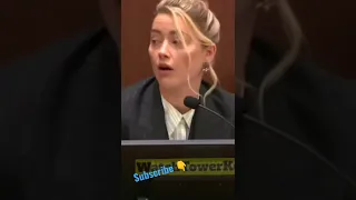 "He held MY NECK!"😳Amber Heard says during cross examination