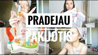 #6 Vlogas: PRADEJAU PAKUOTIS! Einam apsipirkti kartu?