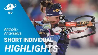 World Cup 23/24 Antholz-Anterselva: Women Short Individual Highlights
