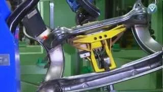 Motoman robots in jigless arc welding and weld inspection application