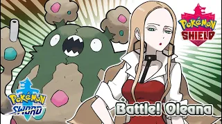 Pokémon Sword & Shield - Oleana Battle Music (HQ)