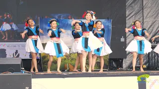 Fresno Hmong New Year 2022 Traditional Dance | Ntxhais Koom Pheej & Viv Ncaus Koom Siab