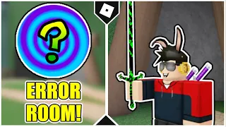 How to get "ERROR ROOM" BADGE + .ERR SWORD in LEGEND OF THE BONE SWORD RPG! [ROBLOX]